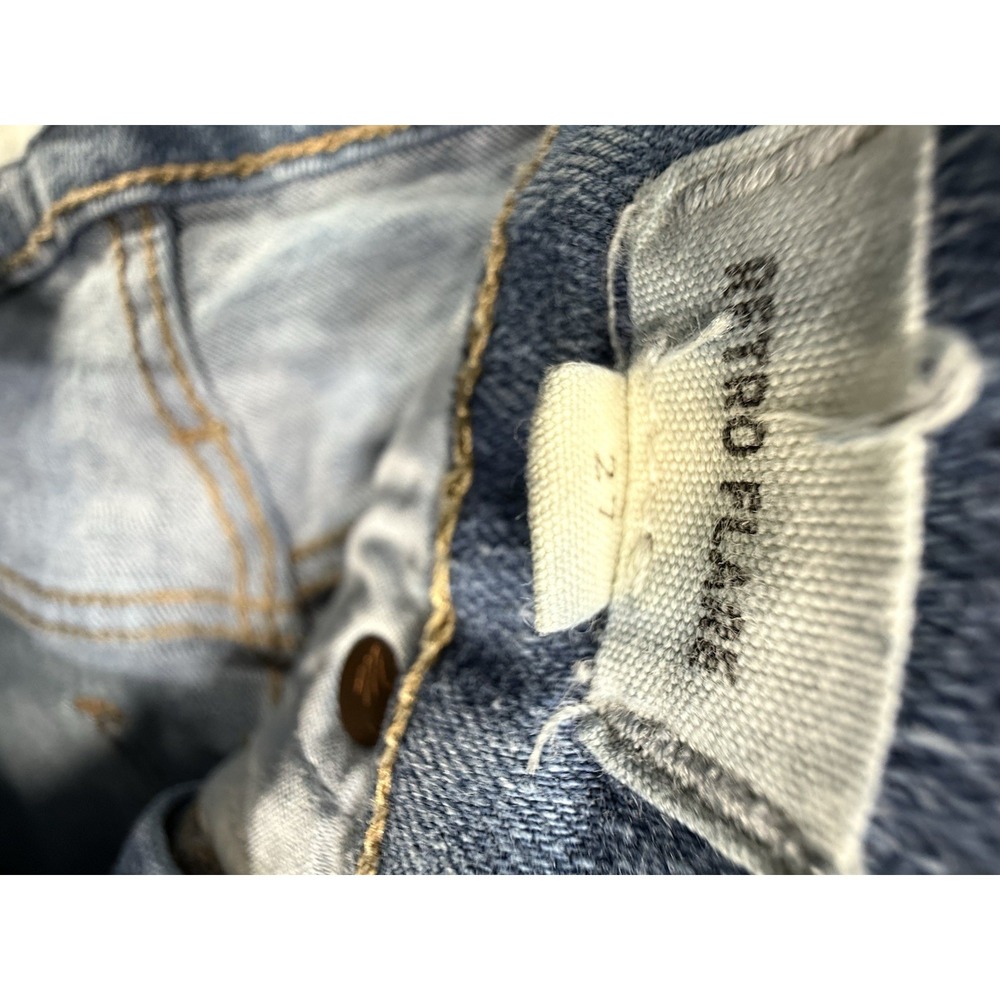 MADEWELL Jeans Women's 27 X 28 Denim Light Wash High-Rise Retro Flare - Picture 4 of 11